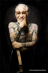 Horiyoshi III, bậc thầy về Irezumi nổi tiếng khắp thế giới. Ảnh: Malgorzatta Dittmar